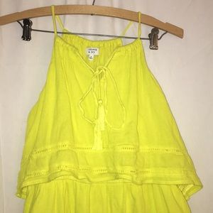 Bright Yellow Sundress